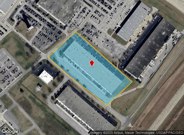 1175 Airport Rd, Wilmington, OH Parcel Map
