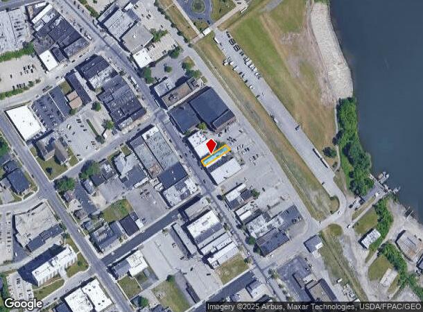  647 Broadway, Lorain, OH Parcel Map