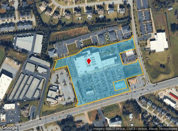 2815 Woodruff Rd, Simpsonville, SC Parcel Map