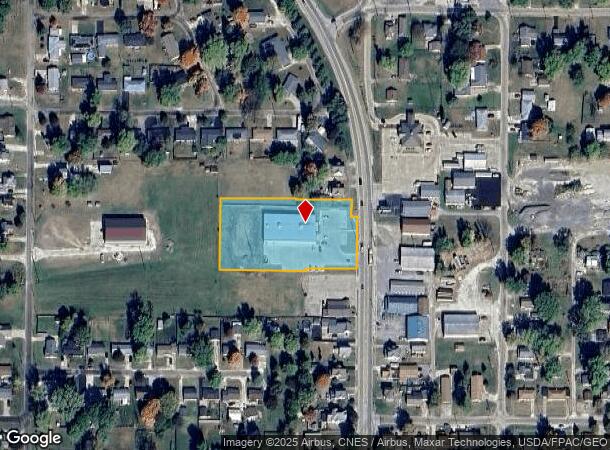 712 N Monroe St, Abingdon, IL Parcel Map