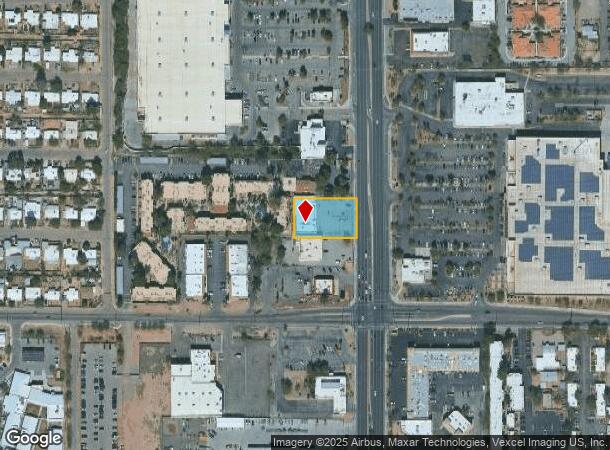  4037 N Oracle Rd, Tucson, AZ Parcel Map