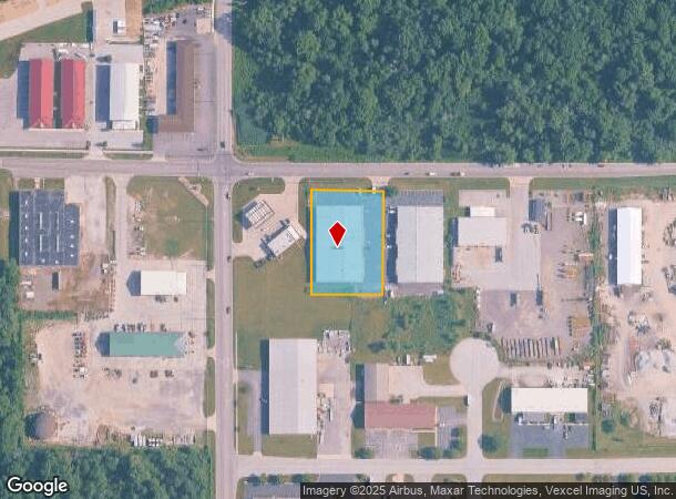  1307 E Main St, Griffith, IN Parcel Map