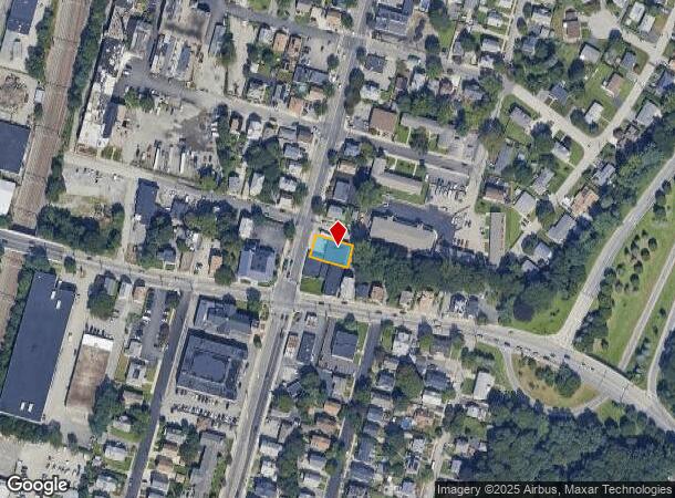 1266 Elmwood Ave, Providence, RI Parcel Map