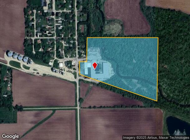 127 S Walnut St, Lindenwood, IL Parcel Map