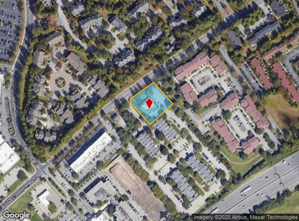  1 Reservoir Cir, Pikesville, MD Parcel Map