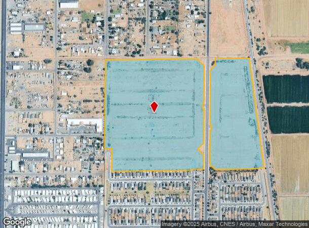 S Picacho St, Coolidge, AZ Parcel Map