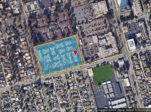  707 W Santa Ana St, Anaheim, CA Parcel Map