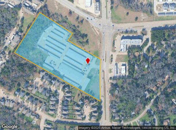  8441 Clark Rd, Dallas, TX Parcel Map