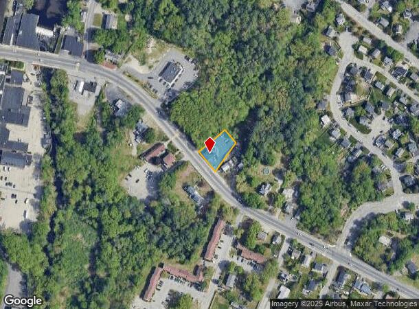  1863 Lakeview Ave, Dracut, MA Parcel Map