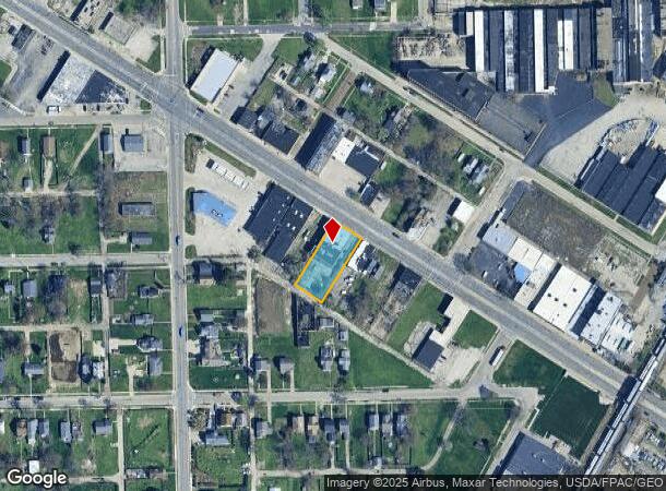  3327 Monroe St, Toledo, OH Parcel Map