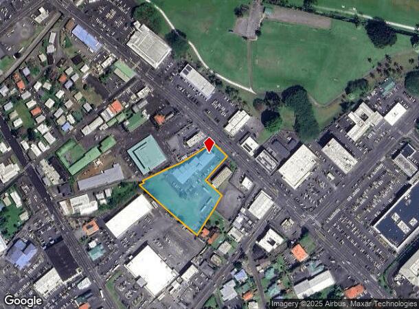  450 Kilauea Ave, Hilo, HI Parcel Map