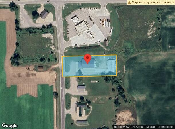  3601 Mertz Rd, Caro, MI Parcel Map