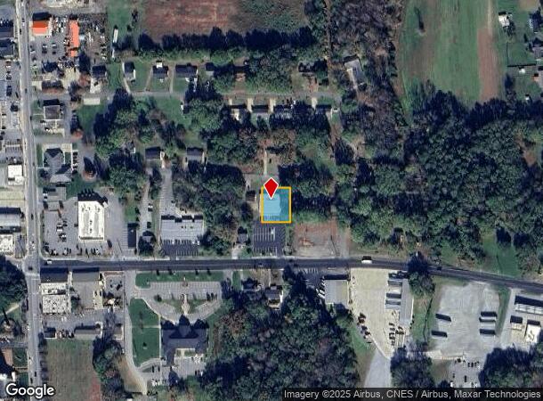 126 Hamrick Ave, Boiling Springs, NC Parcel Map