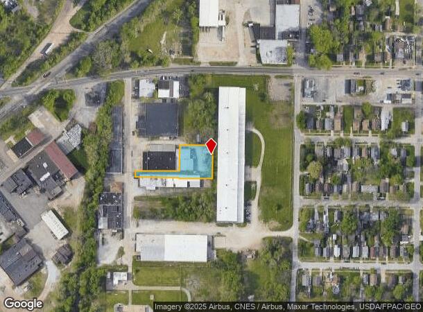 1059 Eagon St, Barberton, OH Parcel Map