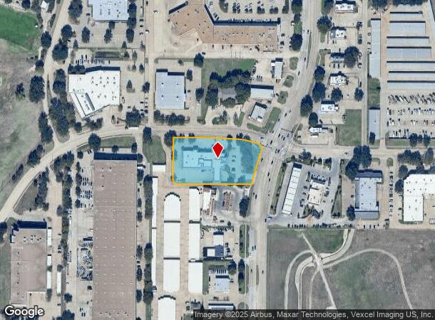 2517 Midway Rd, Carrollton, TX Parcel Map