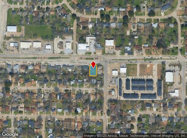1830 E Abram St, Arlington, TX Parcel Map
