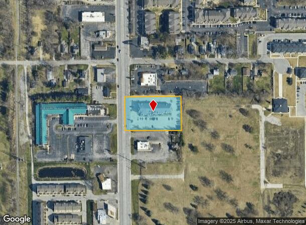  222 S Dixie Way, South Bend, IN Parcel Map