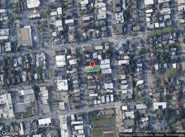 1619 Walnut St, Berkeley, CA Parcel Map