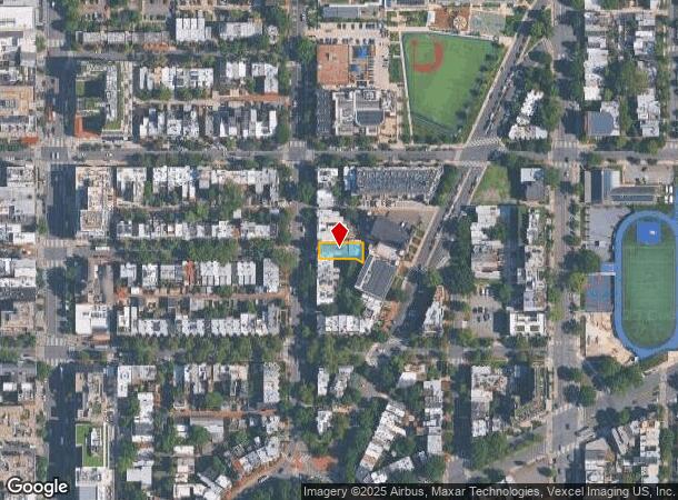  1625 13Th St Nw, Washington, DC Parcel Map