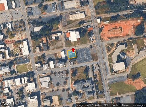  302 E Whitner St, Anderson, SC Parcel Map