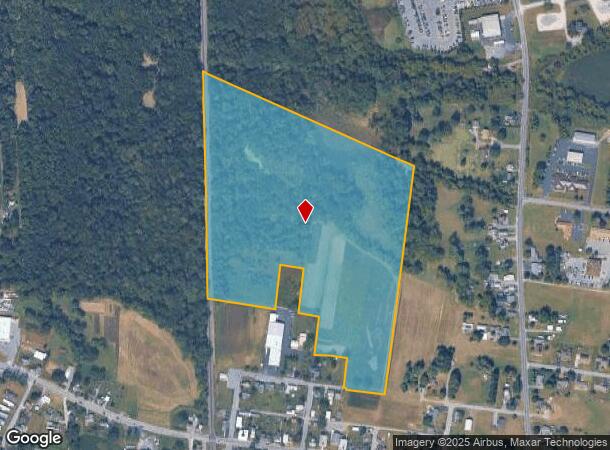  205 Center St, Montandon, PA Parcel Map