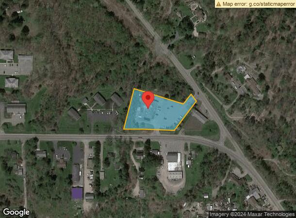  7375 Davis Rd, West Falls, NY Parcel Map