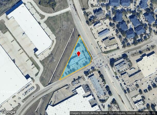  3805 Main St, The Colony, TX Parcel Map