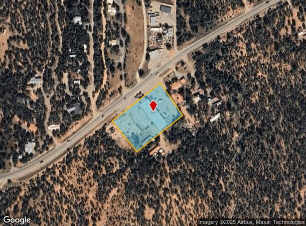  90 Santa Fe Trl, Pecos, NM Parcel Map