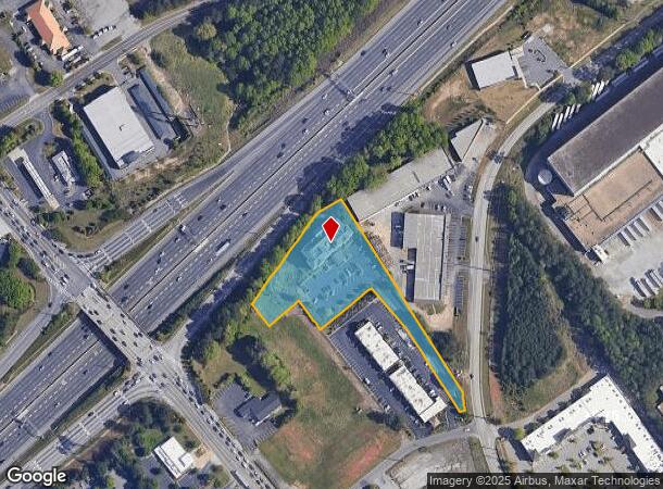 2945 A Old Peachtree Rd, Suwanee, GA Parcel Map