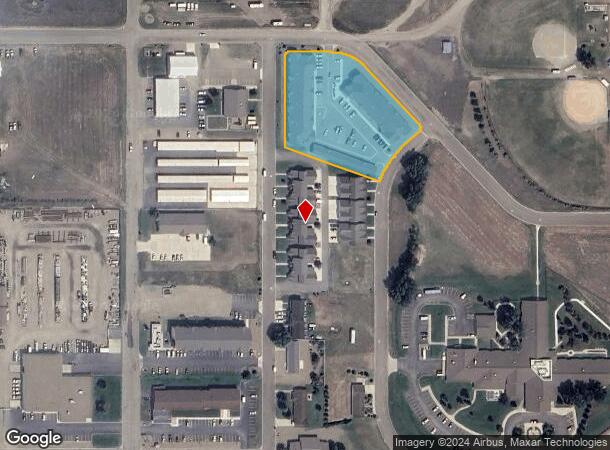  2026 Wyoming Ave, Glendive, MT Parcel Map