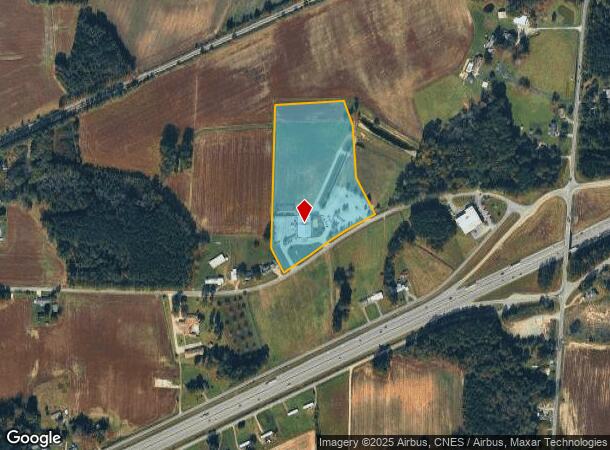 215 Batten Rd, Selma, NC Parcel Map