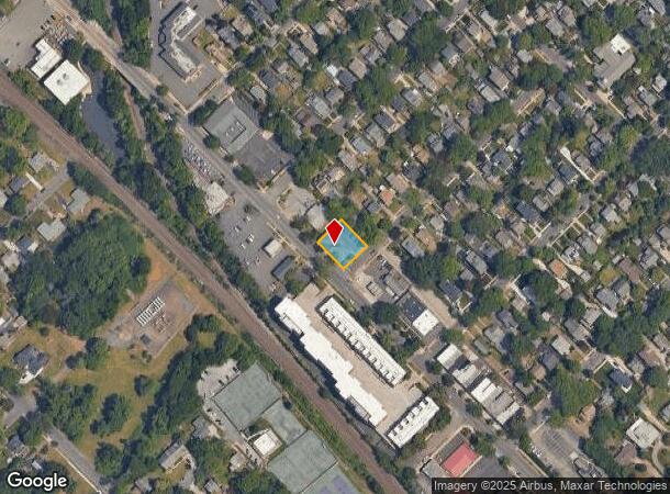  605 N Haddon Ave, Haddonfield, NJ Parcel Map
