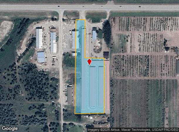  3190 Mt Highway 35, Kalispell, MT Parcel Map