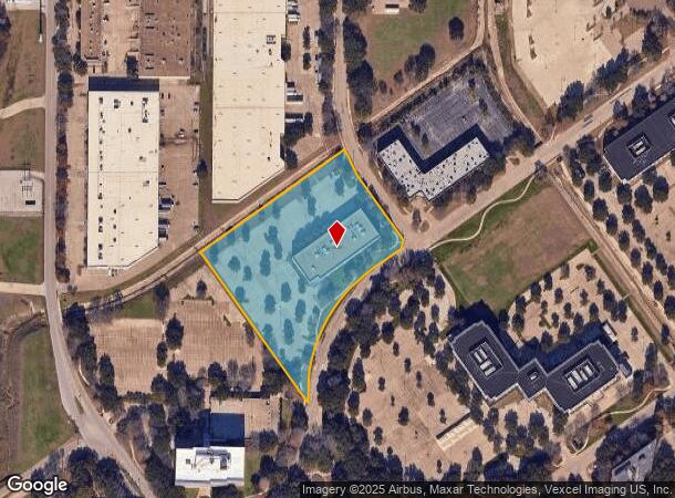 8605 Freeport Pkwy, Irving, TX Parcel Map