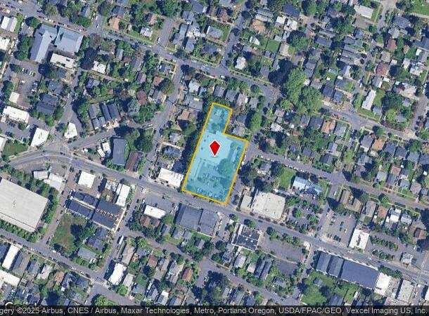  7825 N Lombard St, Portland, OR Parcel Map
