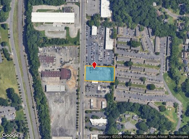  6531 South Blvd, Charlotte, NC Parcel Map