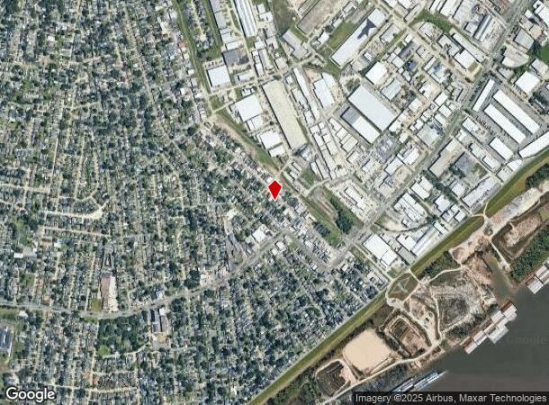  268 Hickory Ave, New Orleans, LA Parcel Map