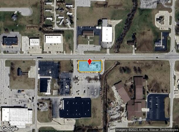 966 E Washington St, Winchester, IN Parcel Map