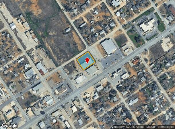  1104 Main St, Jourdanton, TX Parcel Map