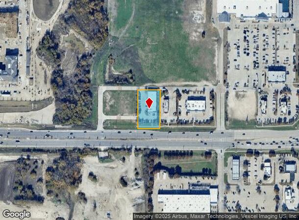 4211 E University Dr, Prosper, TX Parcel Map