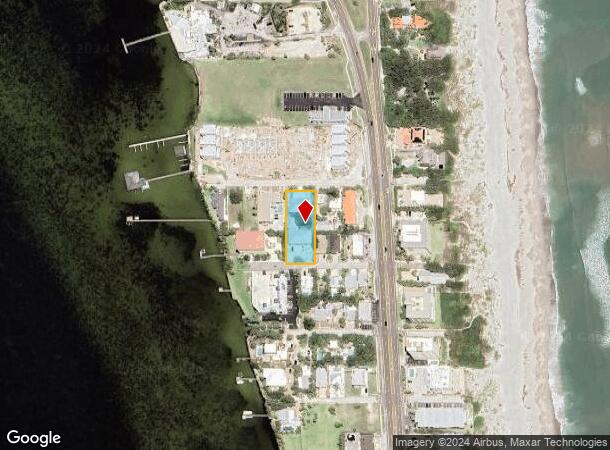  150 Crescent Beach Dr, Cocoa Beach, FL Parcel Map