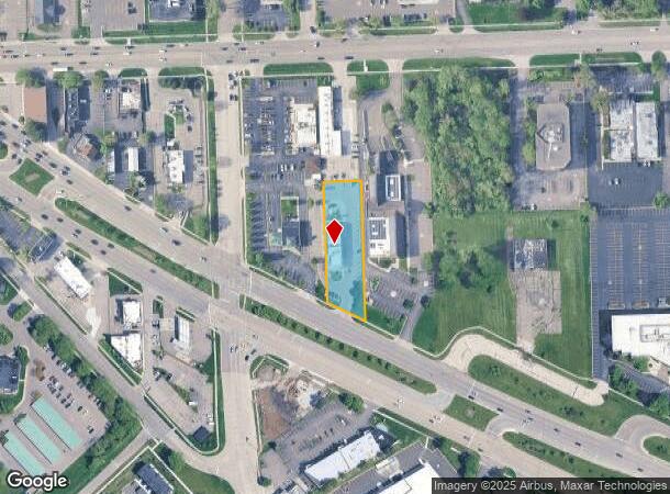  28670 Northwestern Hwy, Southfield, MI Parcel Map