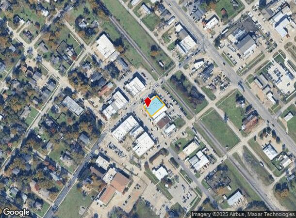 101 E Main St, Forney, TX Parcel Map