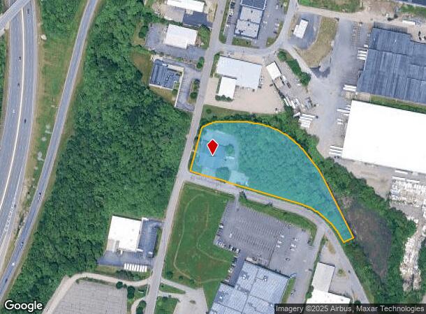  228 Brooks St, Worcester, MA Parcel Map