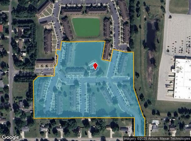 4353 Balsam Fir Ln, Elkhart, IN Parcel Map