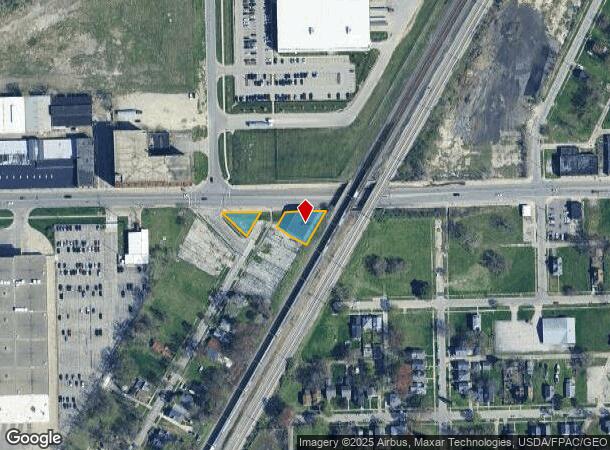  931 W Central Ave, Toledo, OH Parcel Map