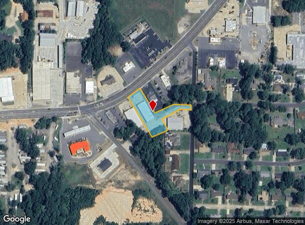  2919 Pine St, Arkadelphia, AR Parcel Map