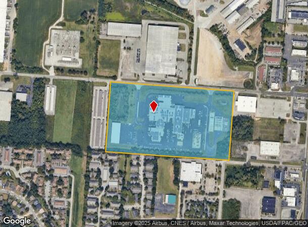  4211 Groves Rd, Columbus, OH Parcel Map