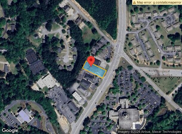  8677 Hospital Dr, Douglasville, GA Parcel Map