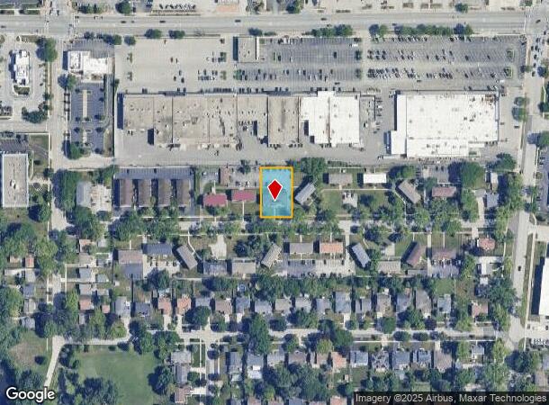  562 Pershing Ave, Glen Ellyn, IL Parcel Map